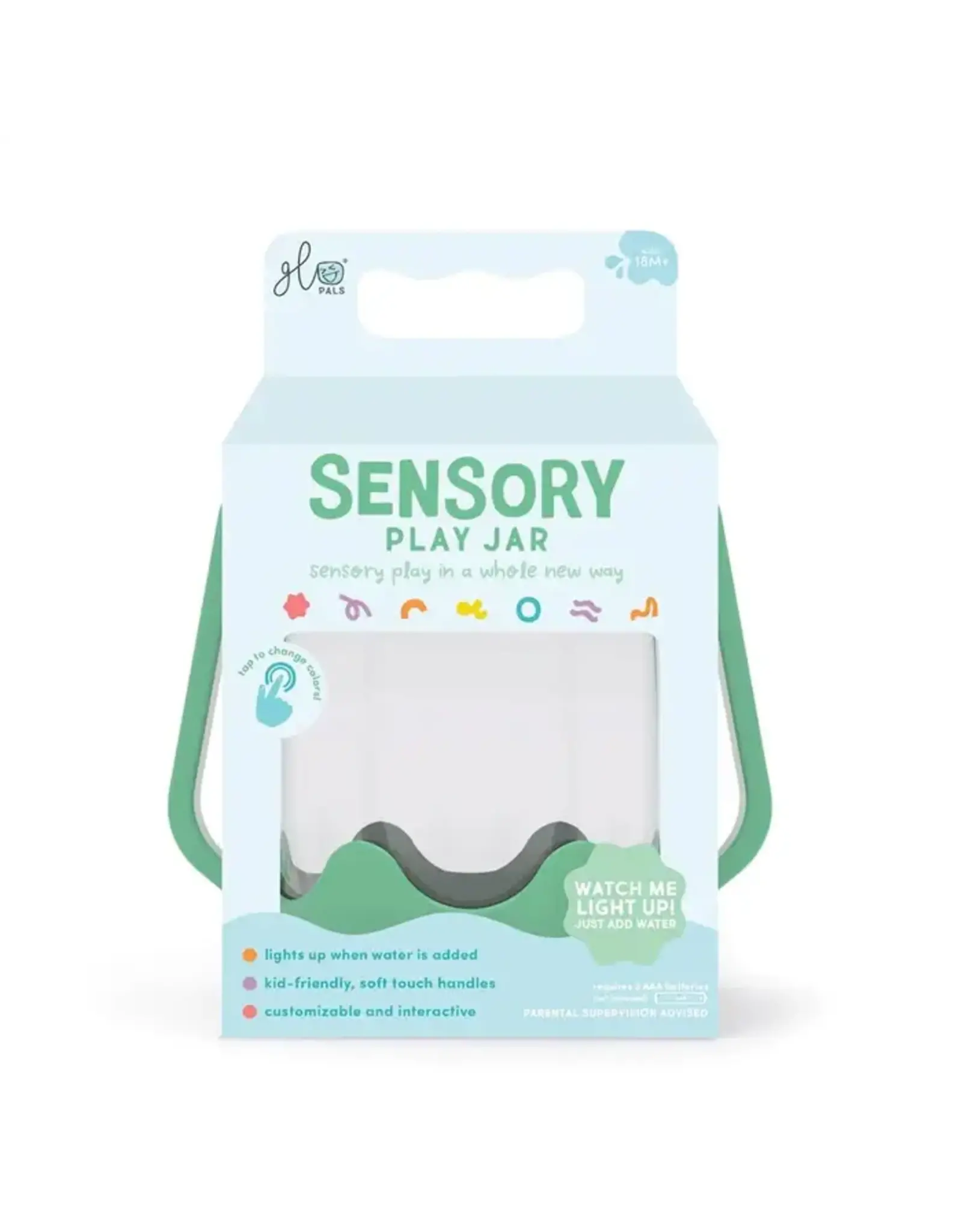 Glo Pals Glo Pals Teal Sensory Jar