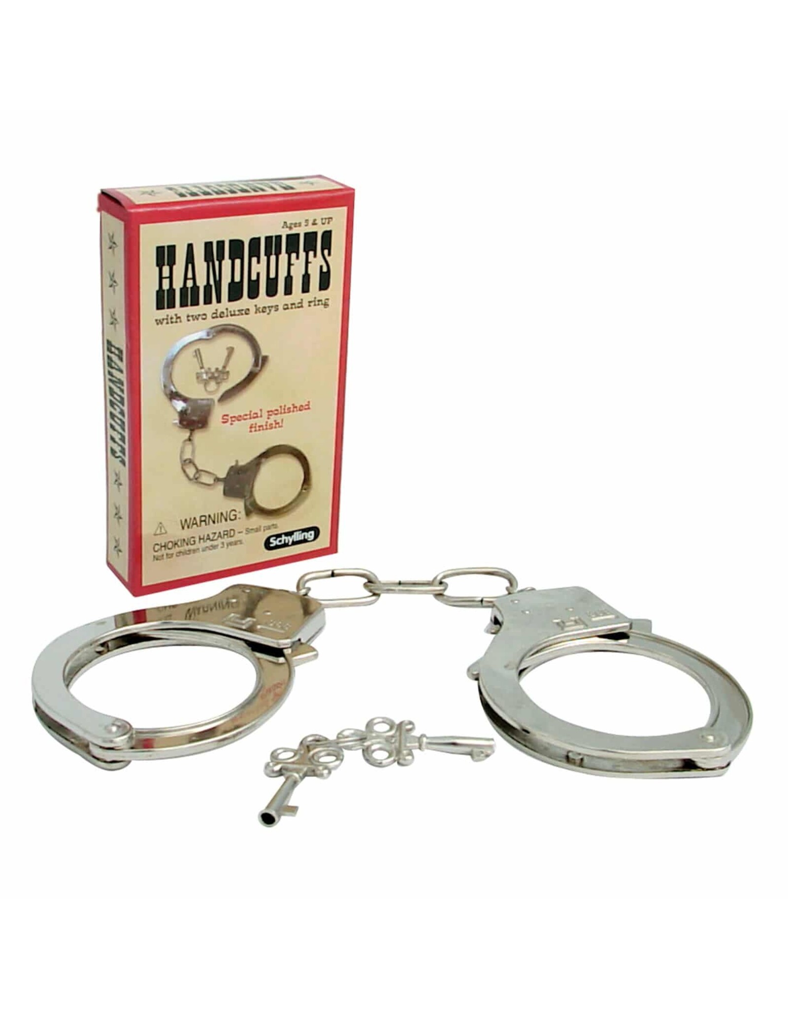 Schylling Metal Hand Cuffs With Keys