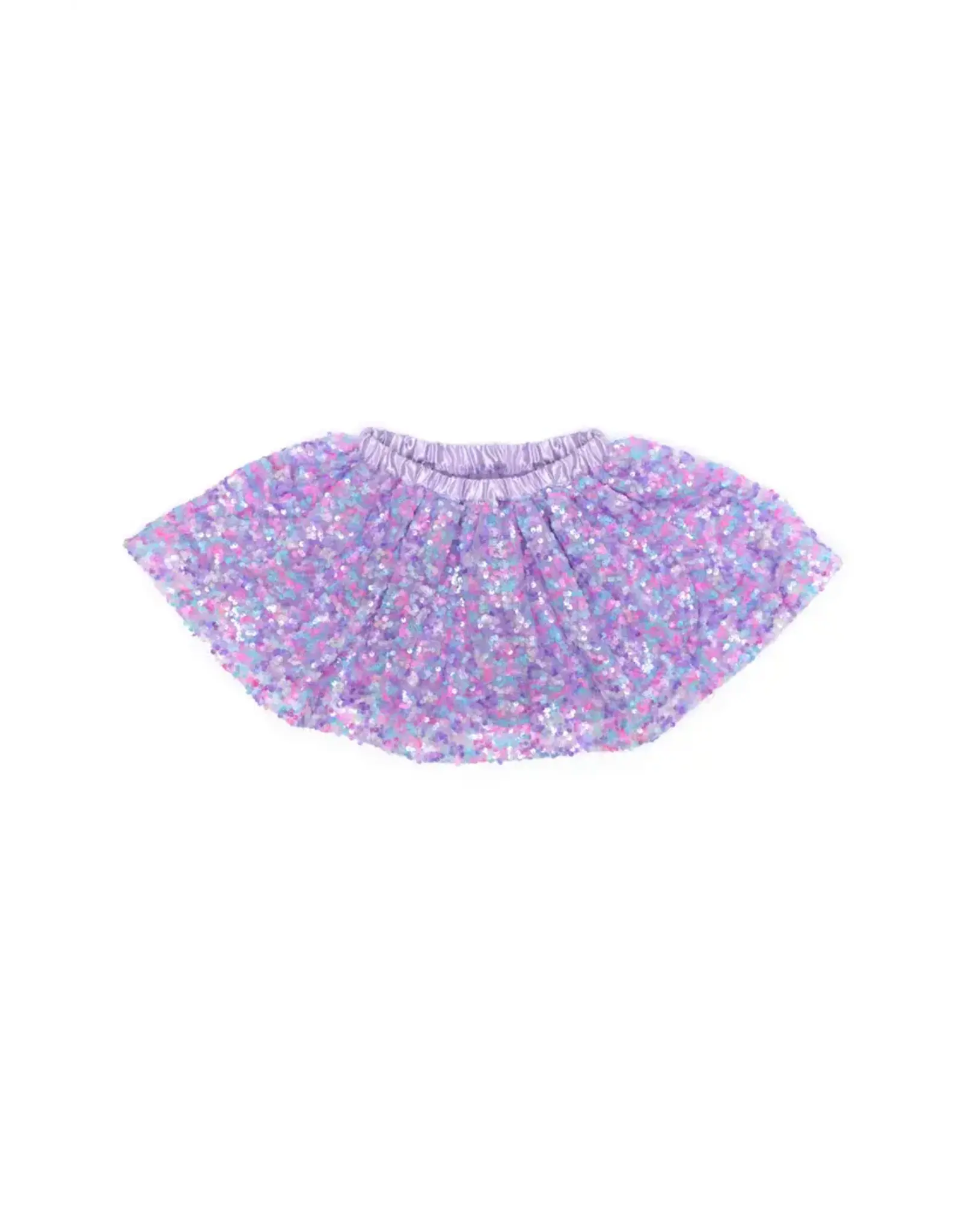 Great Pretenders Purple Party sequins Skirt Size 4-6