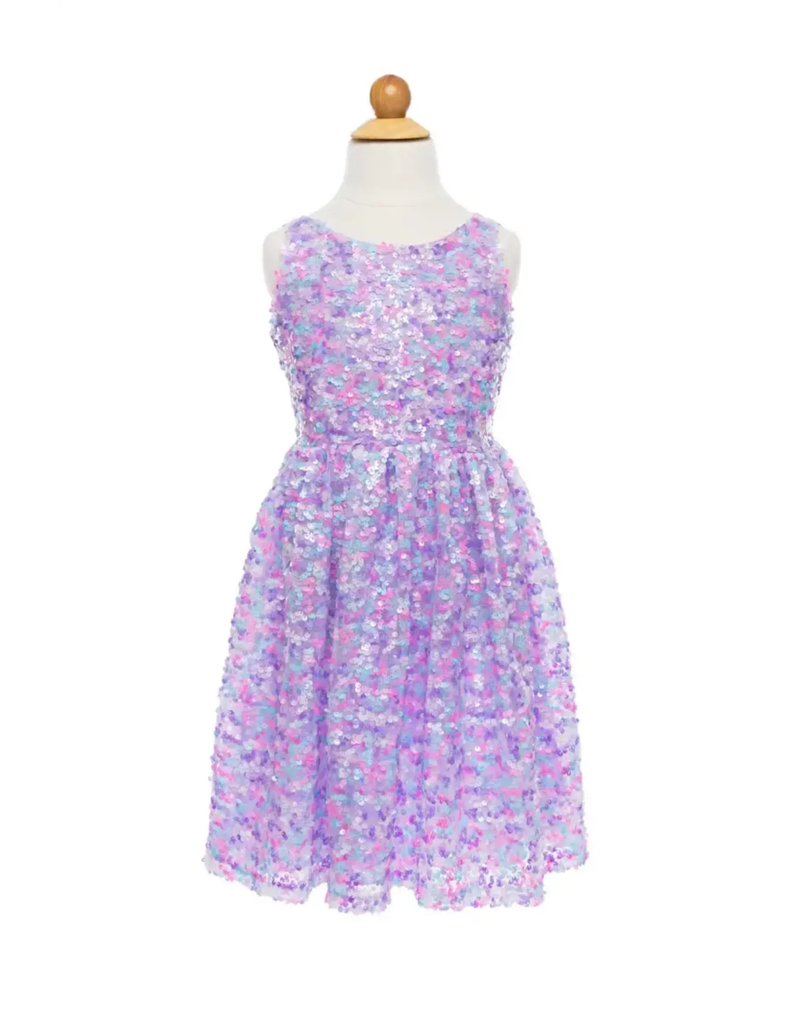 Great Pretenders Purple Party Sequins Dress Size 3-4