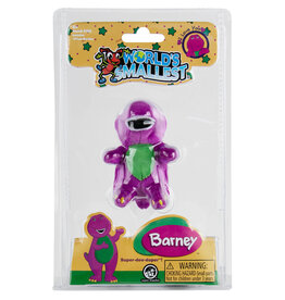 Super Impulse World's Smallest Barney Plush Purple Dinosaur