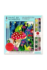 Bright Stripes Paint By Number Mushroom Forest