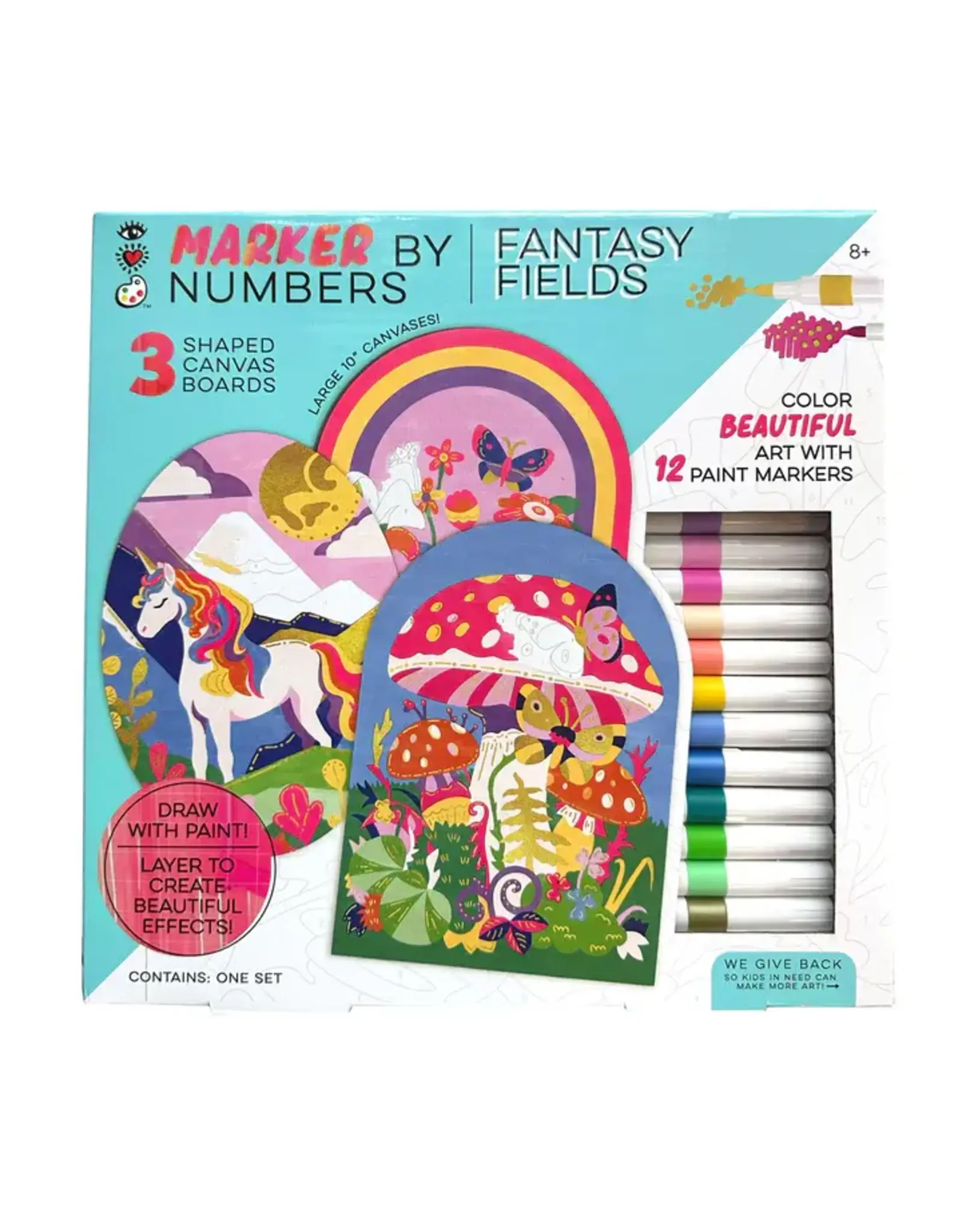 Wish Craft Marker by Numbers, Fantasy Fields