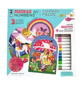 Wish Craft Marker by Numbers, Fantasy Fields