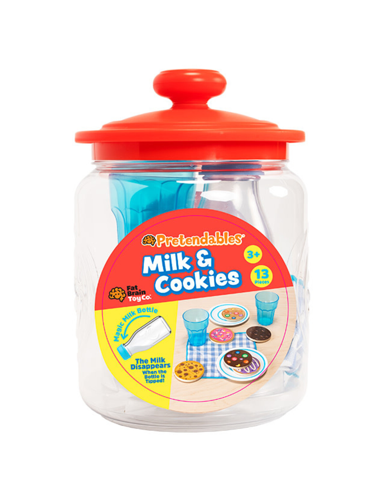 Fat Brain Toy Co. Pretendables Milk And Cookies