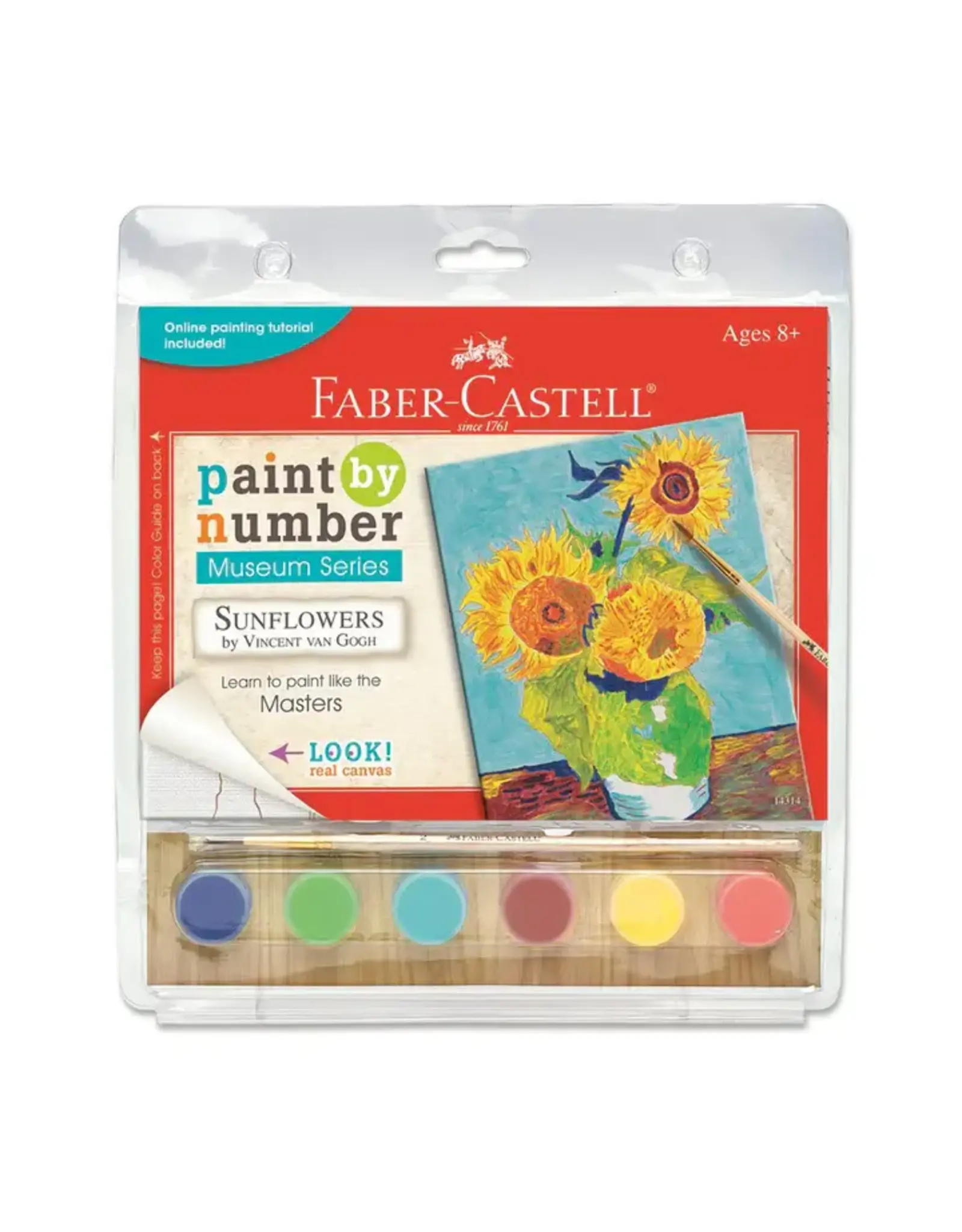 Faber Castell Paint By Number Museum Series Sunflowers