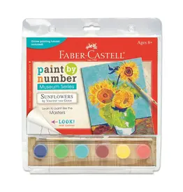 Faber Castell Paint By Number Museum Series Sunflowers