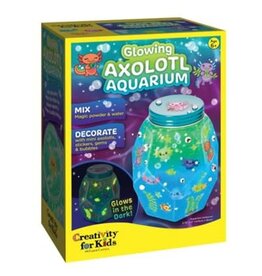 Creativity For Kids Glowing Axolotl Aquarium