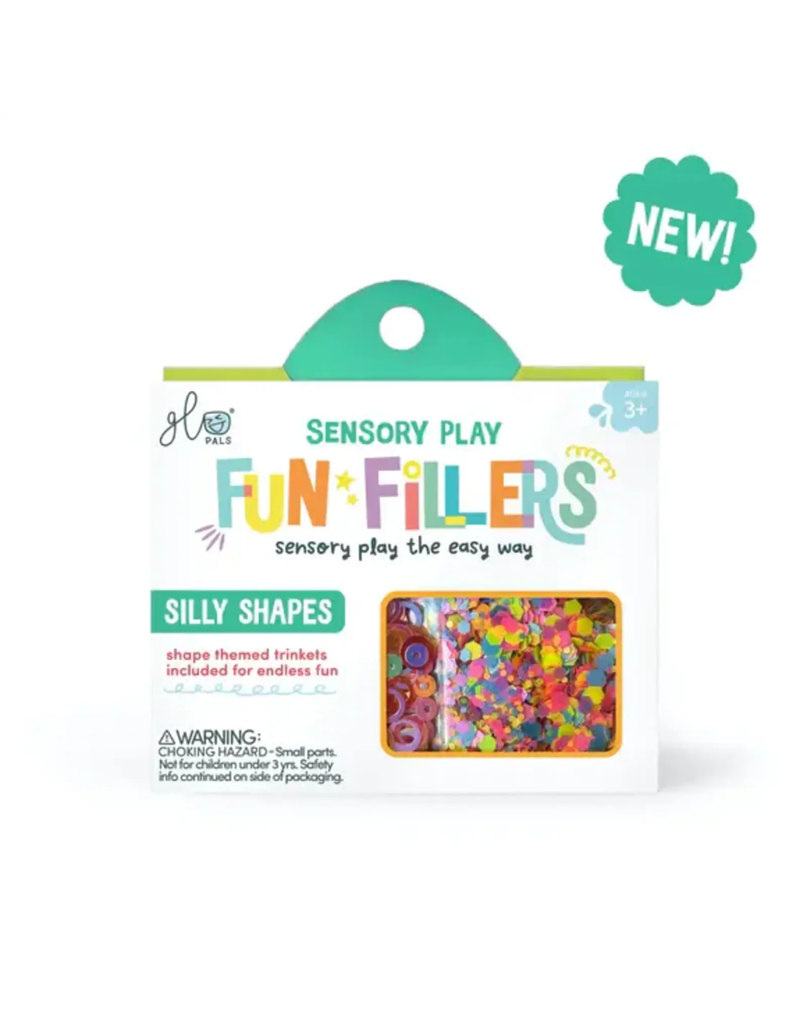 Glo Pals Sensory Play Fun Fillers - Silly Shapes