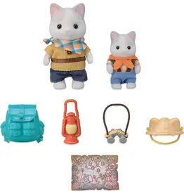 Calico Critters Calico Critters Exciting Exploration Set Latte Cat Brother And Baby