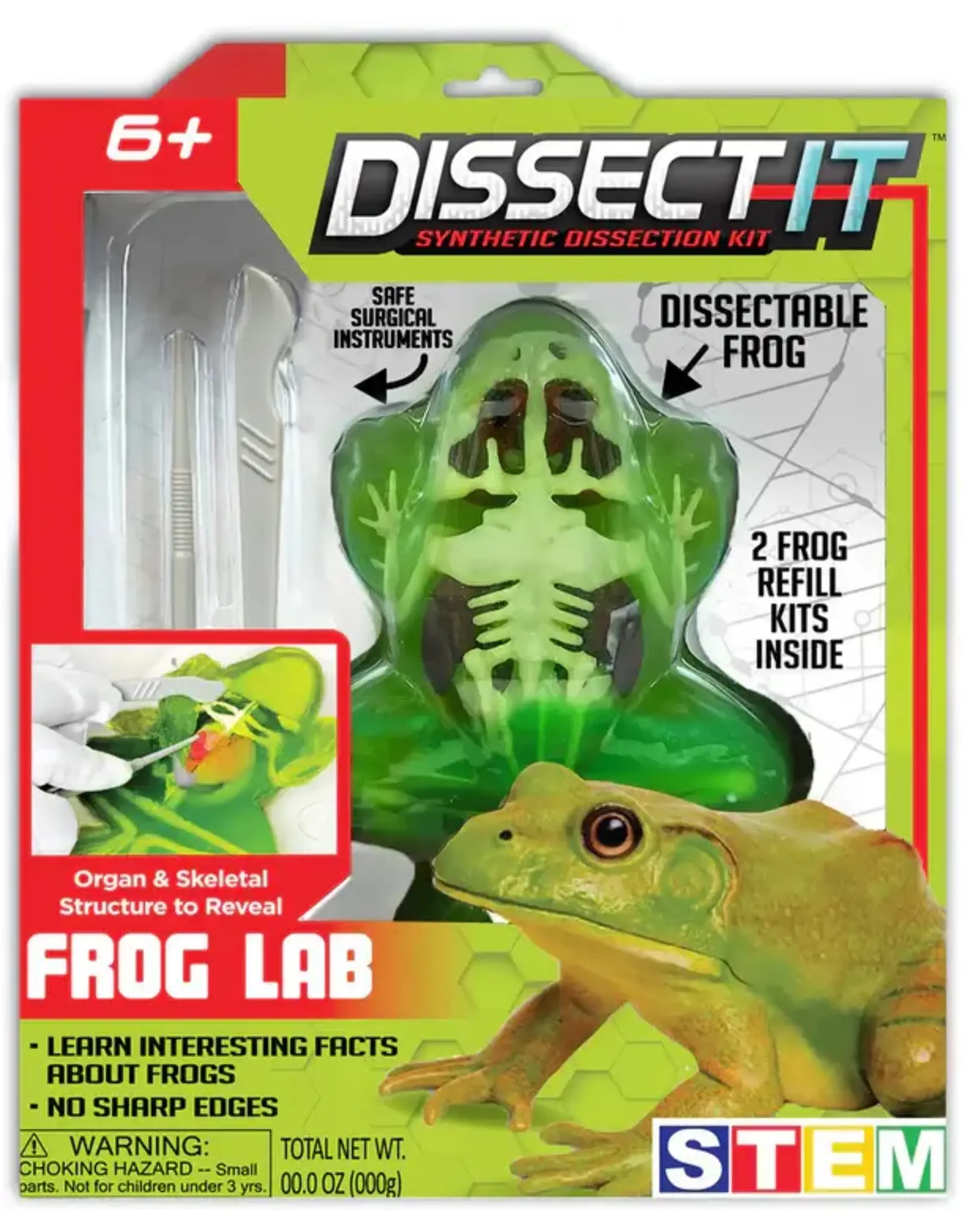 Top Secret Toys Dissect It Frog Lab PLUS