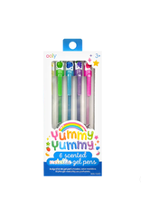 Ooly Yummy Yummy 6  Scented Gel Pens Metallic
