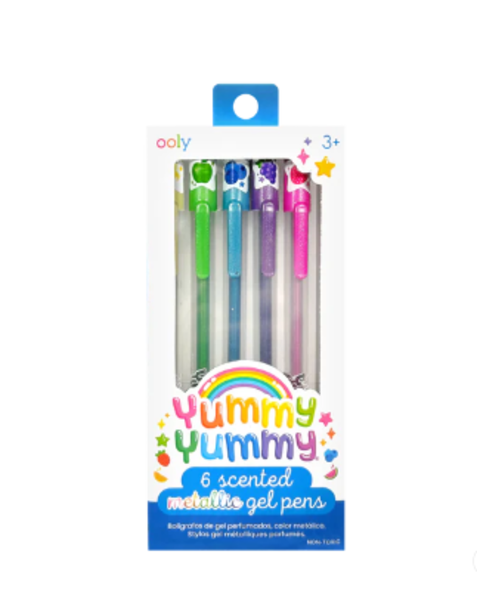 Ooly Yummy Yummy 6  Scented Gel Pens Metallic