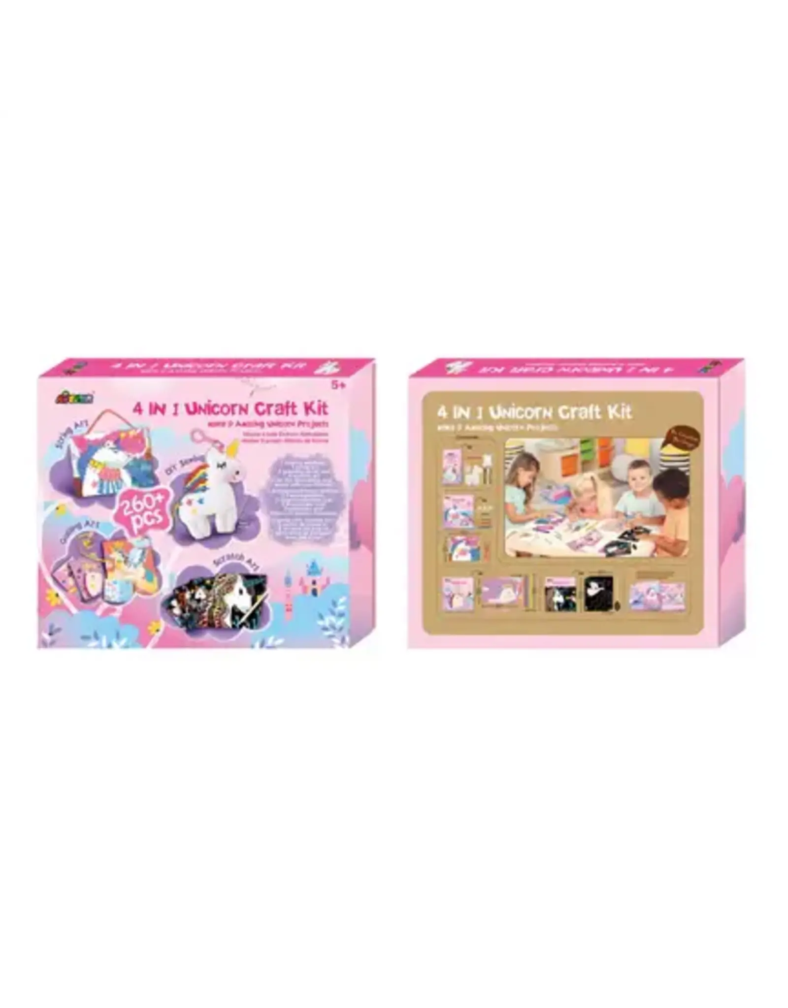 Avenir 4 In 1 Unicorn Craft Kit