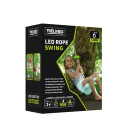 Trelines LED Climbing Rope Swing 6'
