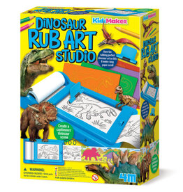 4M Dinosaur Rub Art Studio