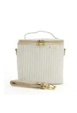 So Young Sand And Stone Beach Stripe Petite Lunch Poche