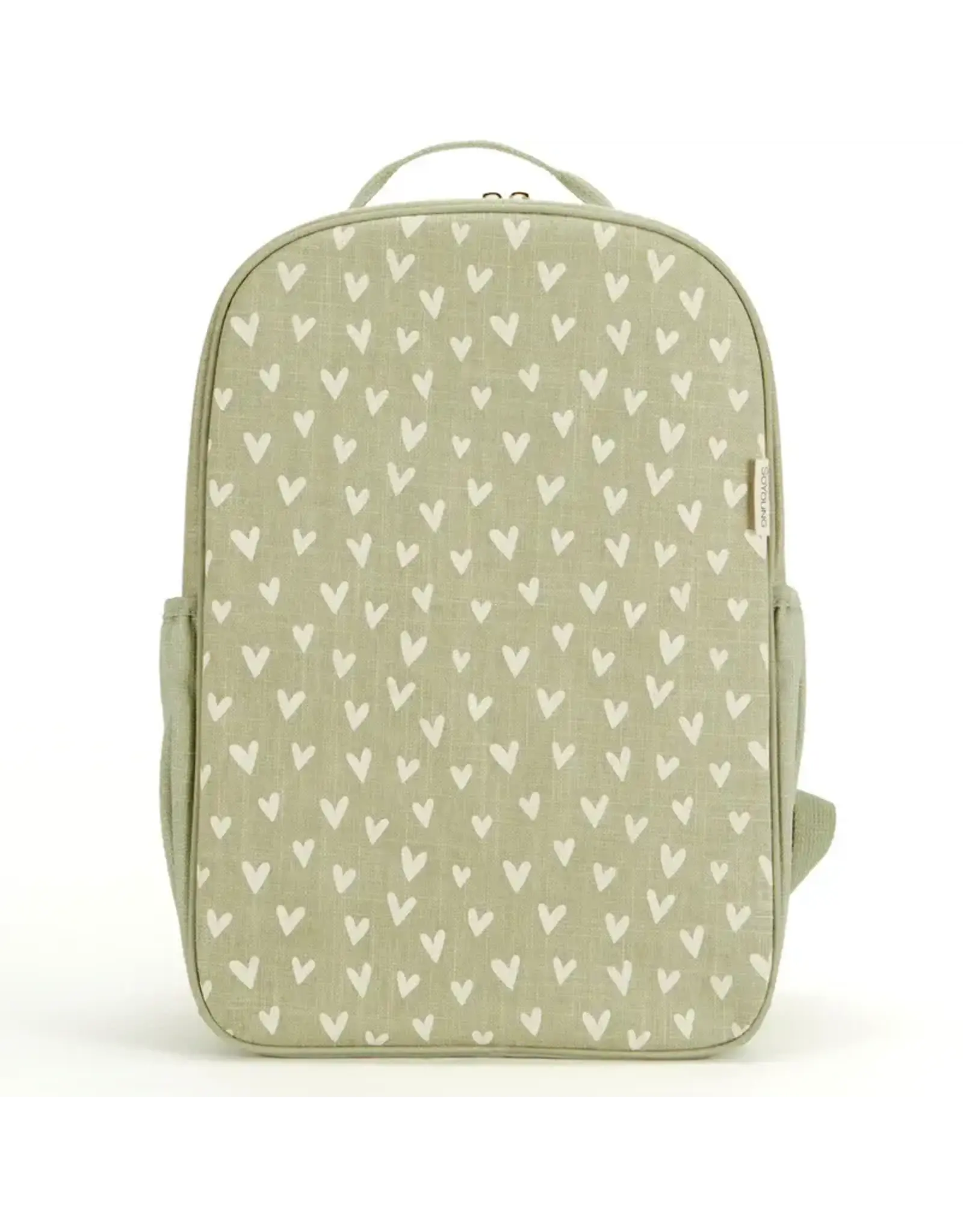 So Young Little Hearts Sage Grade School Backpack