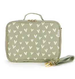 So Young Little Hearts Sage Lunch Box