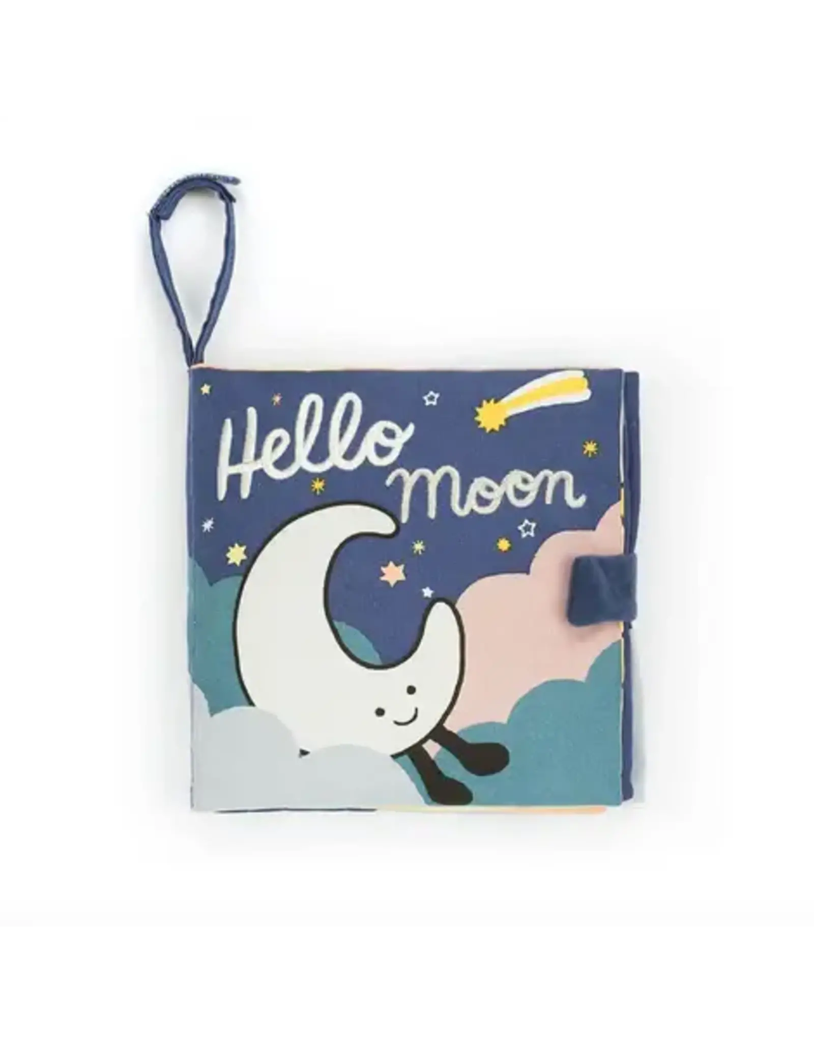 Jelly Cat Hello Moon Fabric Book