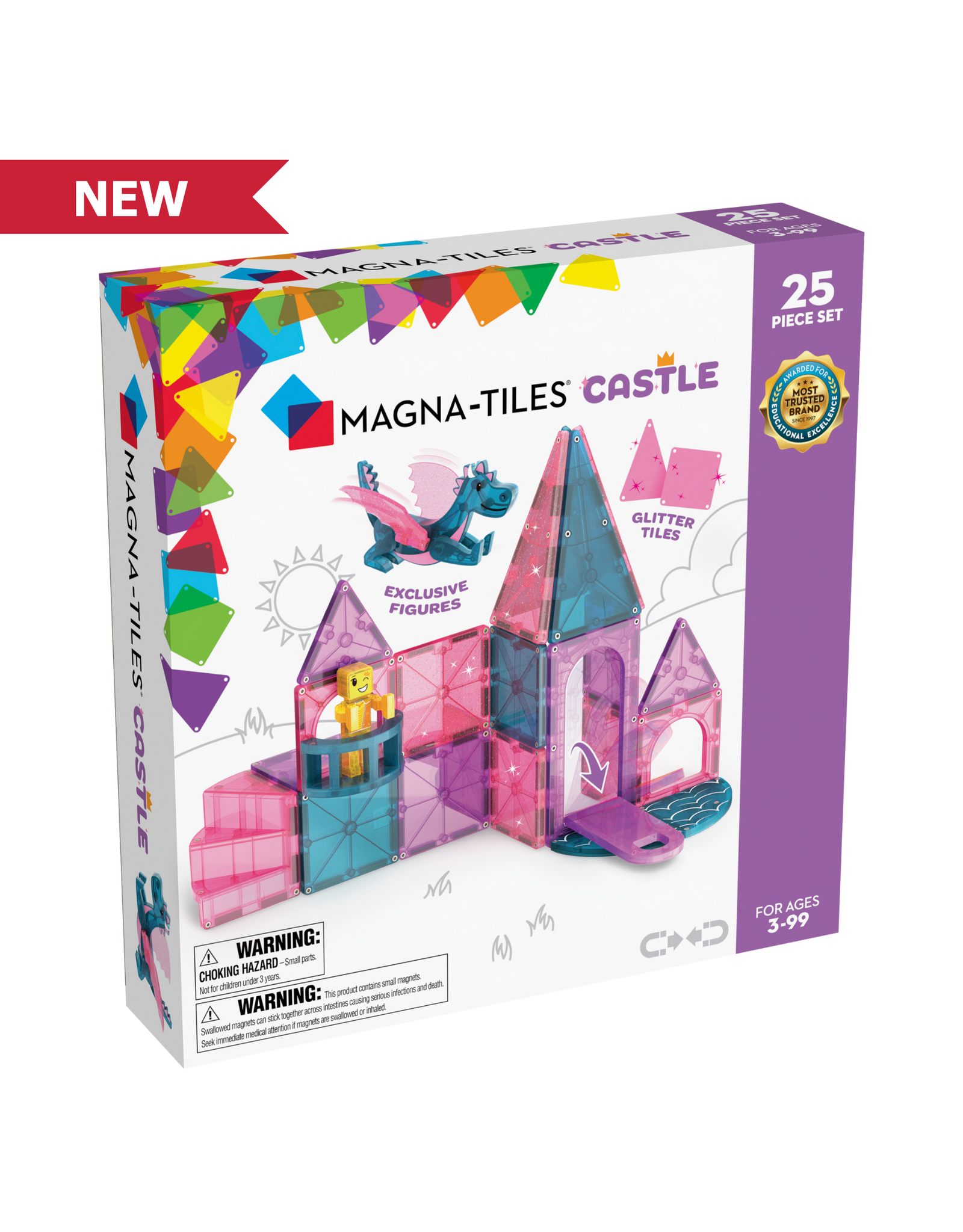 Magna-Tiles Magna - Tiles Castle 25 Piece Set