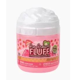 Orb Factory ORB Ice Cream Fluff Strawberries & Cream Slime