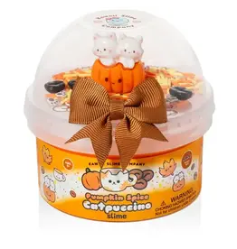 Kawaii Slime Pumpkin Spice Catpuccino Butter Slime