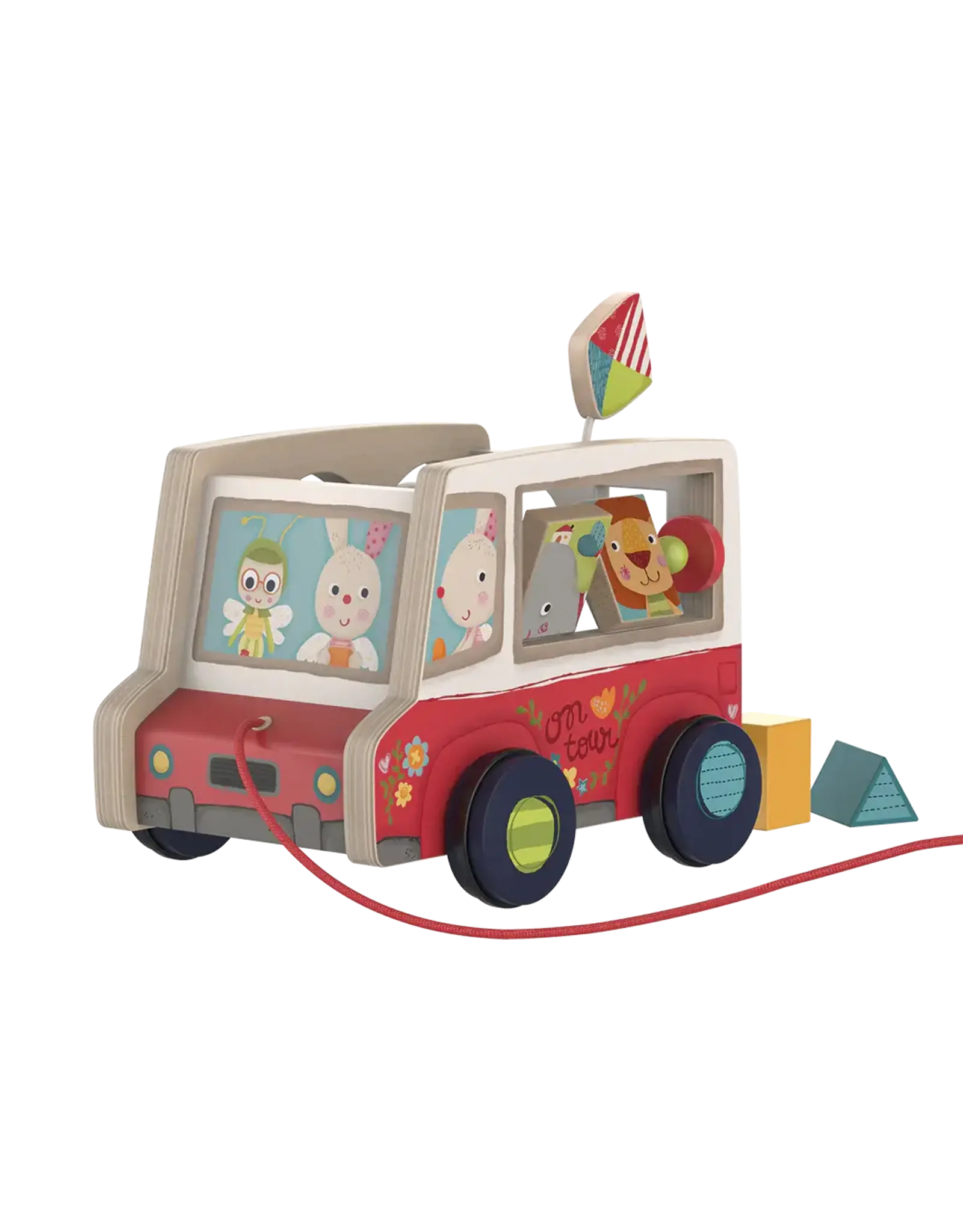 Babadoo and Friends Friends On Tour Pull Along Toy