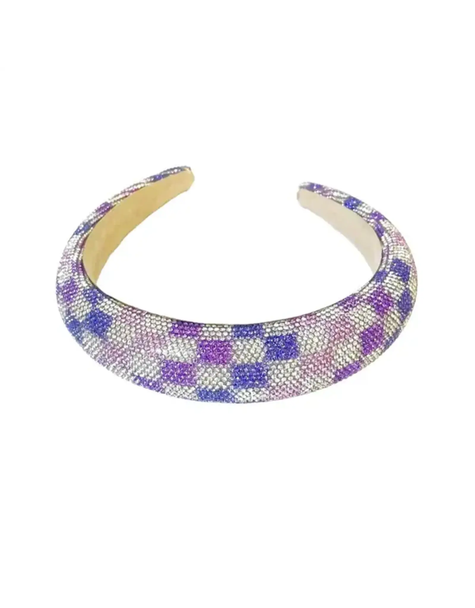 Mavi Bandz Era Crystal Check Headband