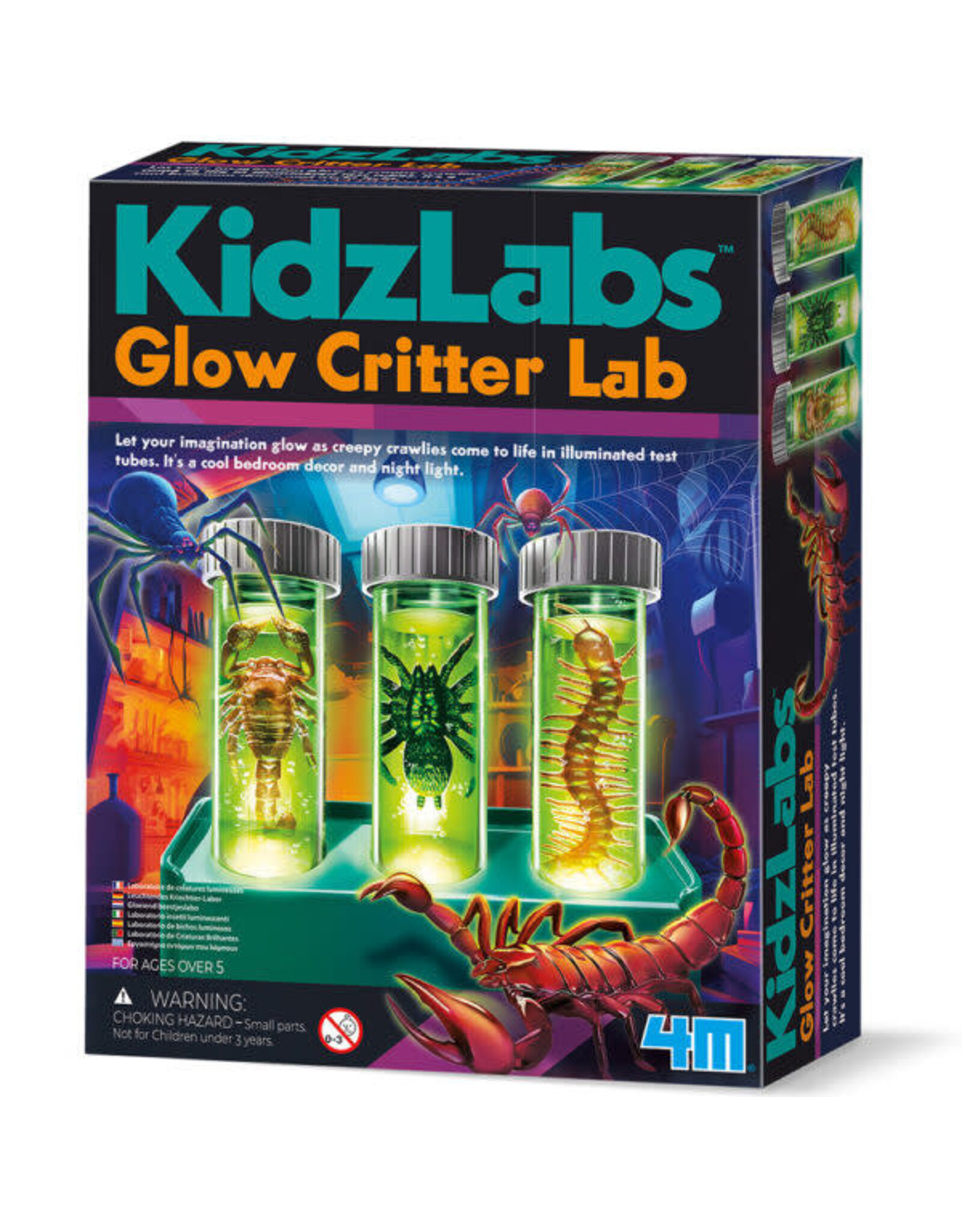 4M Glow Critter Lab