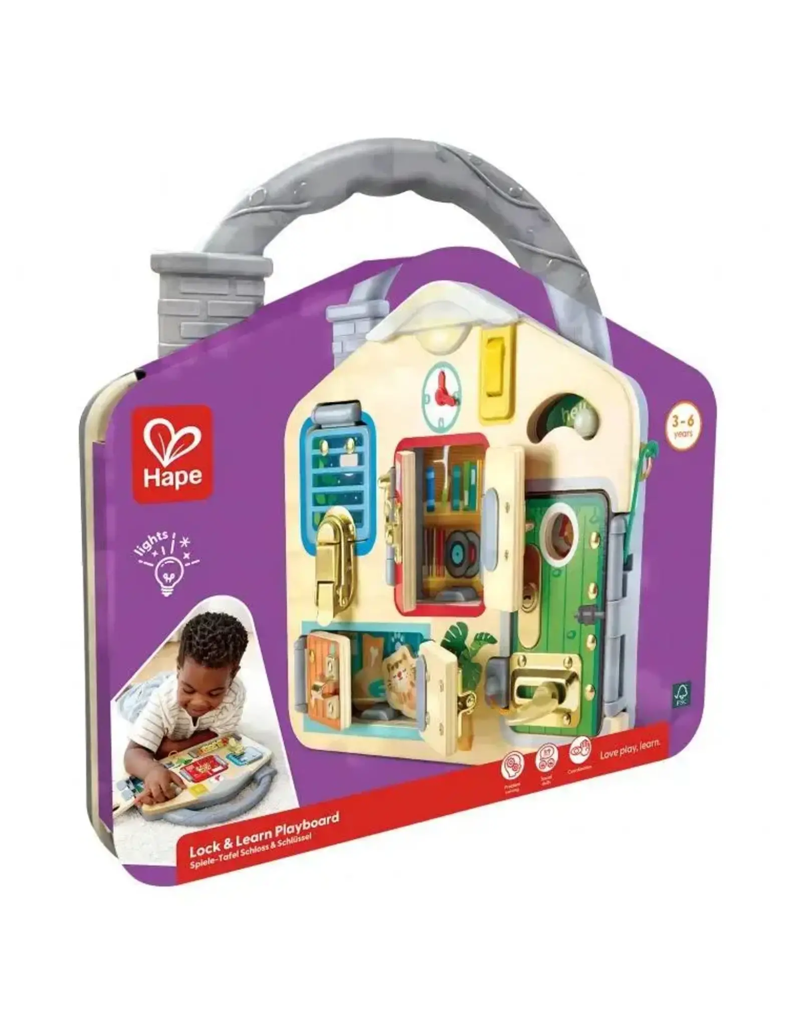 Hape Lock & Learn Playboard