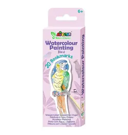 Avenir Watercolour Painting Bird Bookmarks