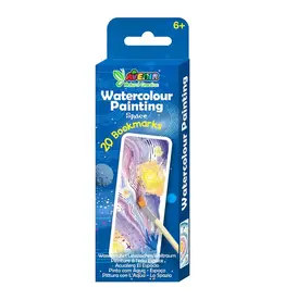Avenir Watercolour Painting Space Bookmarks Avenir Watercolour Painting Space Bookmarks