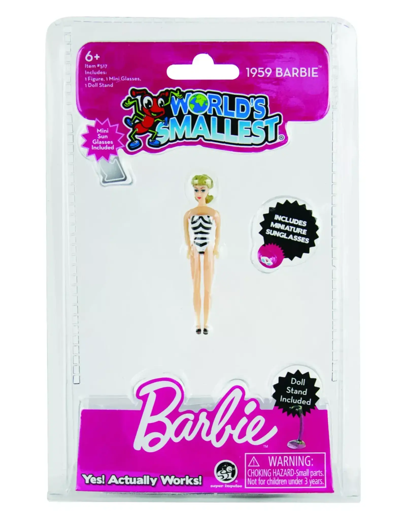 Super Impulse World's Smallest 1959 Barbie
