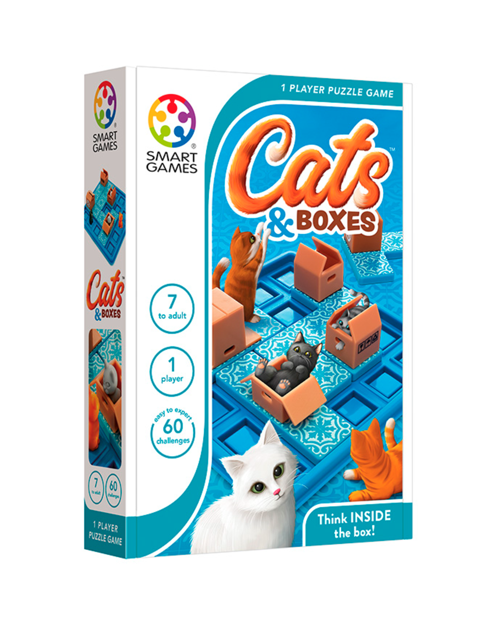 Smart Toys and Games Cats  & Boxes Puzzle Game
