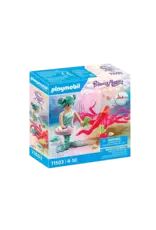 Playmobil Mermaid With Colour  Changing Octopus