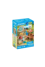 Playmobil Care Of The Hedgehog Family