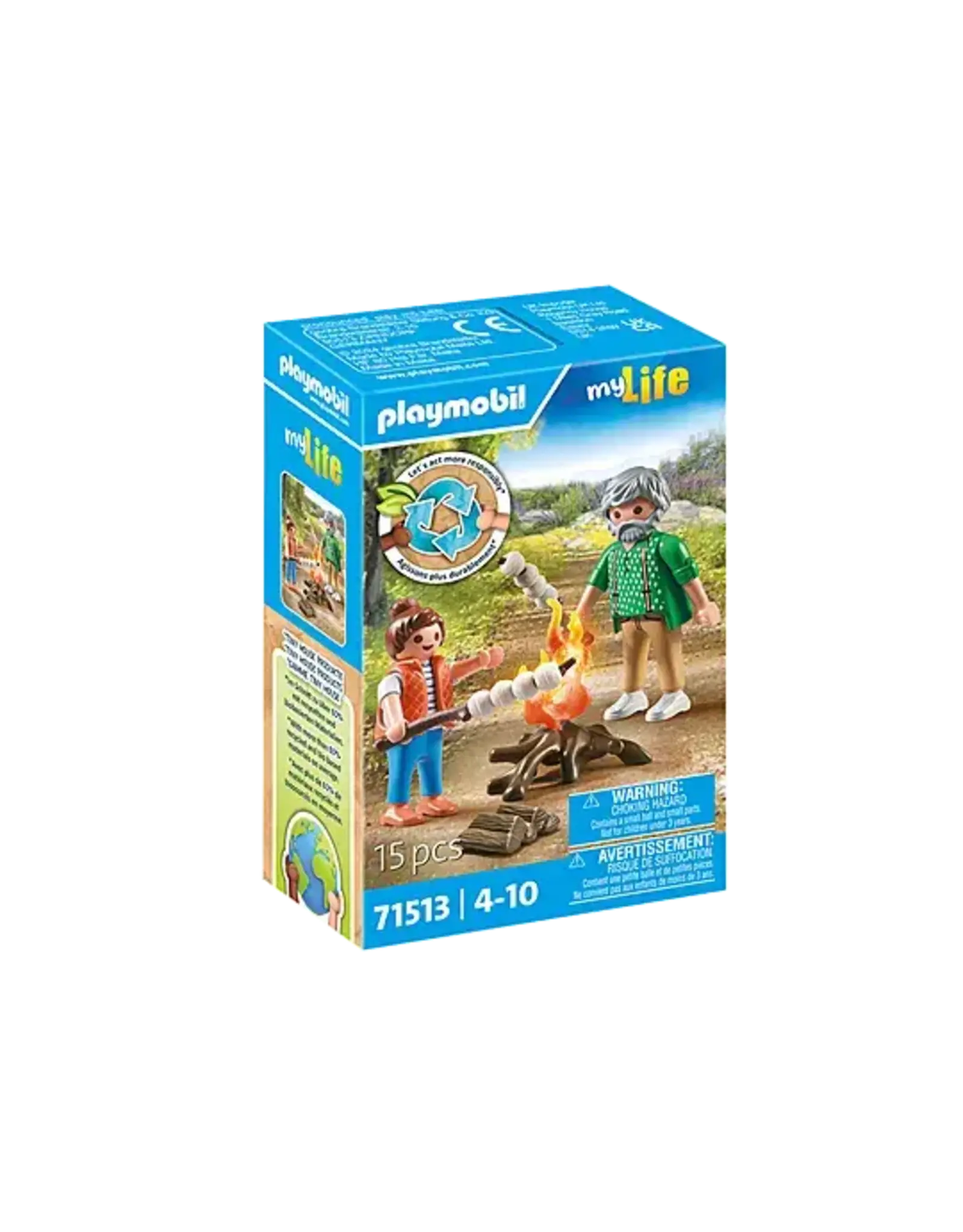 Playmobil Campfire With Marshmallows