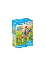 Playmobil Child With Pony And Foal