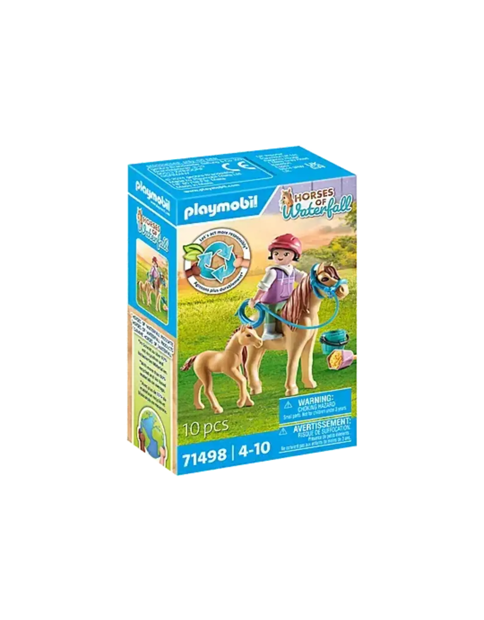 Playmobil Child With Pony And Foal