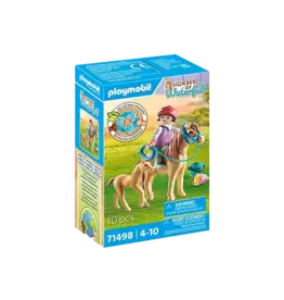 Playmobil Child With Pony And Foal