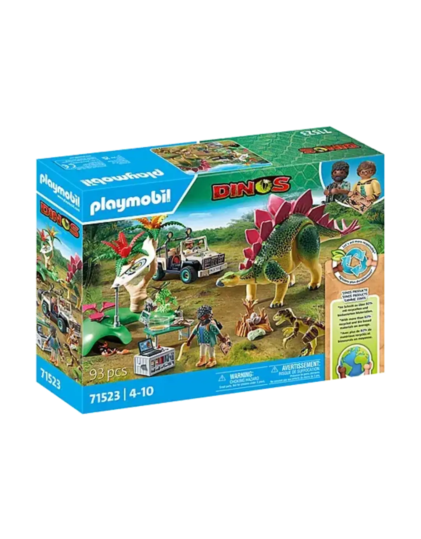 Playmobil Research Camp With Dinos