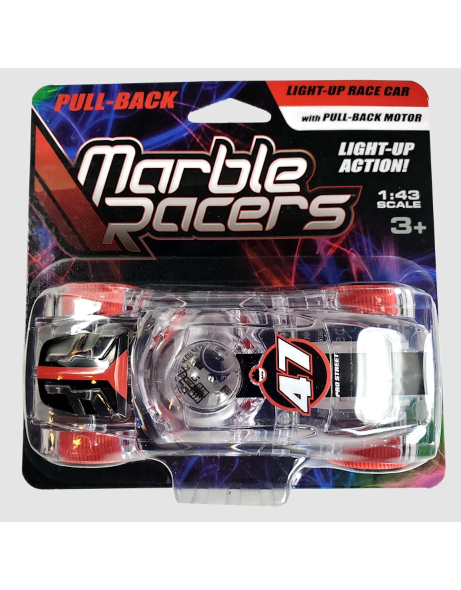 Skullduggery Marble Racer Orange