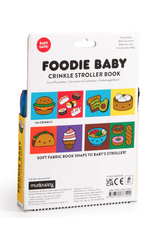 MudPuppy Foodie Baby Crinkle Stroller Book