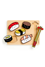 MudPuppy Sushi Friends Wooden Tray Puzzle
