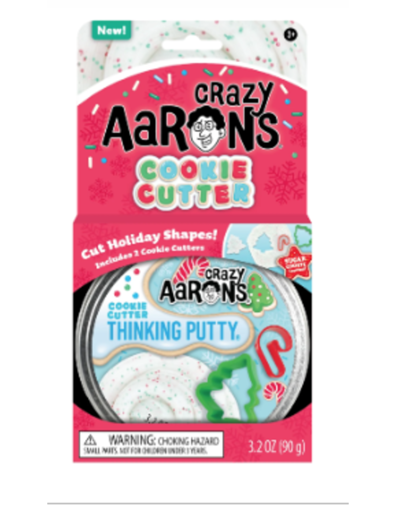 Crazy Aaron's Putty World Crazy Aaron's Cookie Cutter Thinking Putty