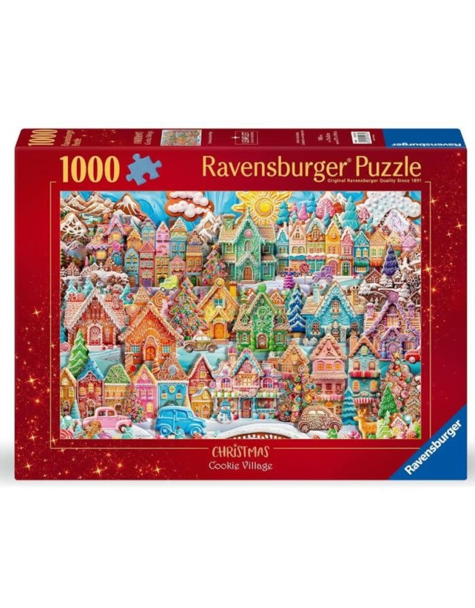 Ravensburger Christmas Cookie Village 1000 Pieces Puzzle