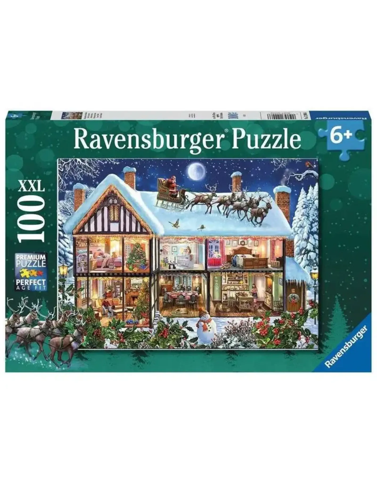 Ravensburger Christmas At Home Seasonal 100 Pieces Puzzle