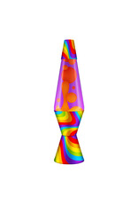 Schylling Lava Lamp Flowing Color Orange Purple