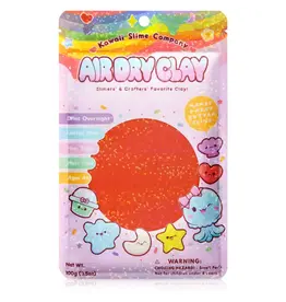 Kawaii Slime Air Dry Clay Color Orange